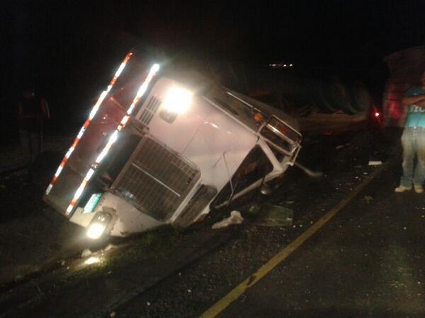 Accidente en Loma Campana, Capira. Foto/Archivos<br>