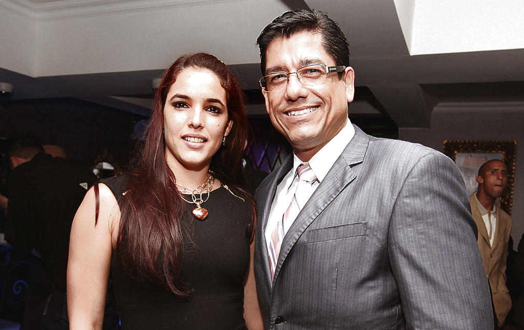 Damaris De la Vega y Allan Guevara.()