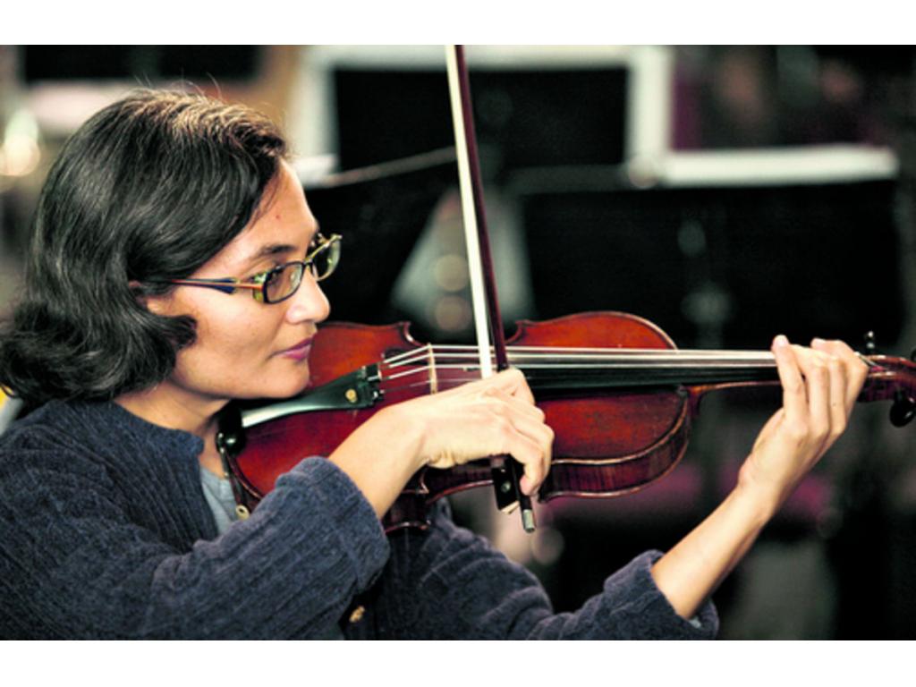 Graciela Núñez, violinista panameña. (Archivo.)
