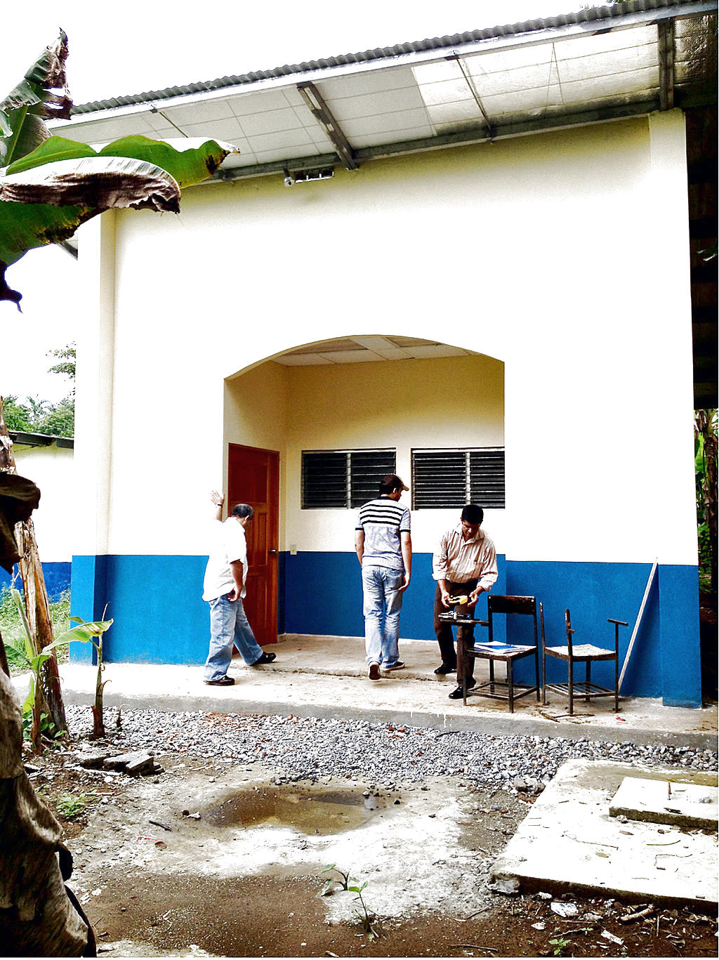 Escuelas. Se trabaja en la reparación de varias aulas.()