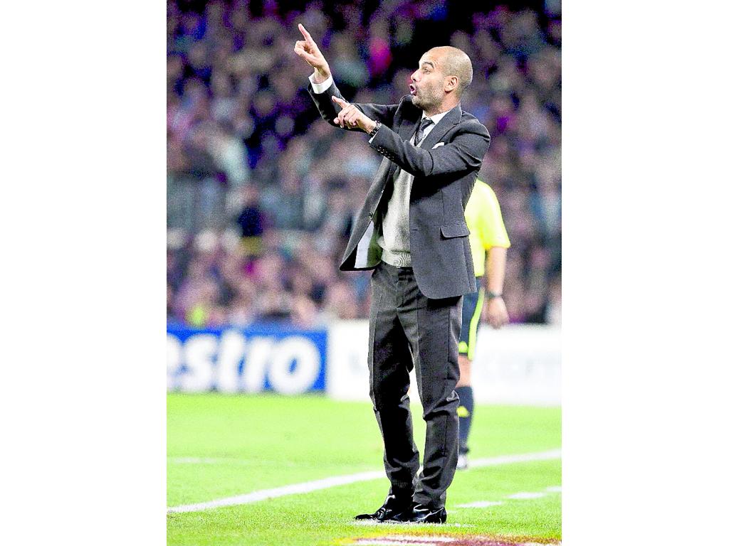 Descanso. Guardiola se está tomando un año sabático.(Archivo)