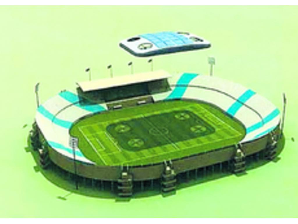Lusail Iconic Stadium se denomina el proyecto y está diseñado para las condiciones extremas de temperatura de Doha. El coliseo para el Mundial de Fútbol 2022 está diseñado para 86,000 espectadores.(Archivo)
