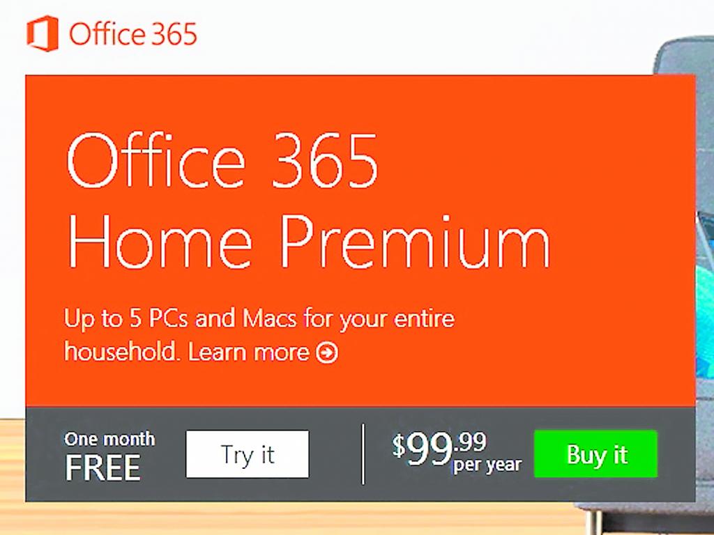Es la versión por suscripción del Office 2013; permite su uso en cinco dispositivos diferentes, desde PC a Mac, pasando por tabletas y teléfonos Windows Phone, con una sola licencia.()