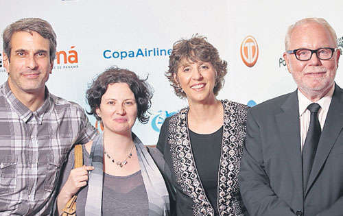 <p>Organizadores. El director José Fonseca, junto al comité.</p>
