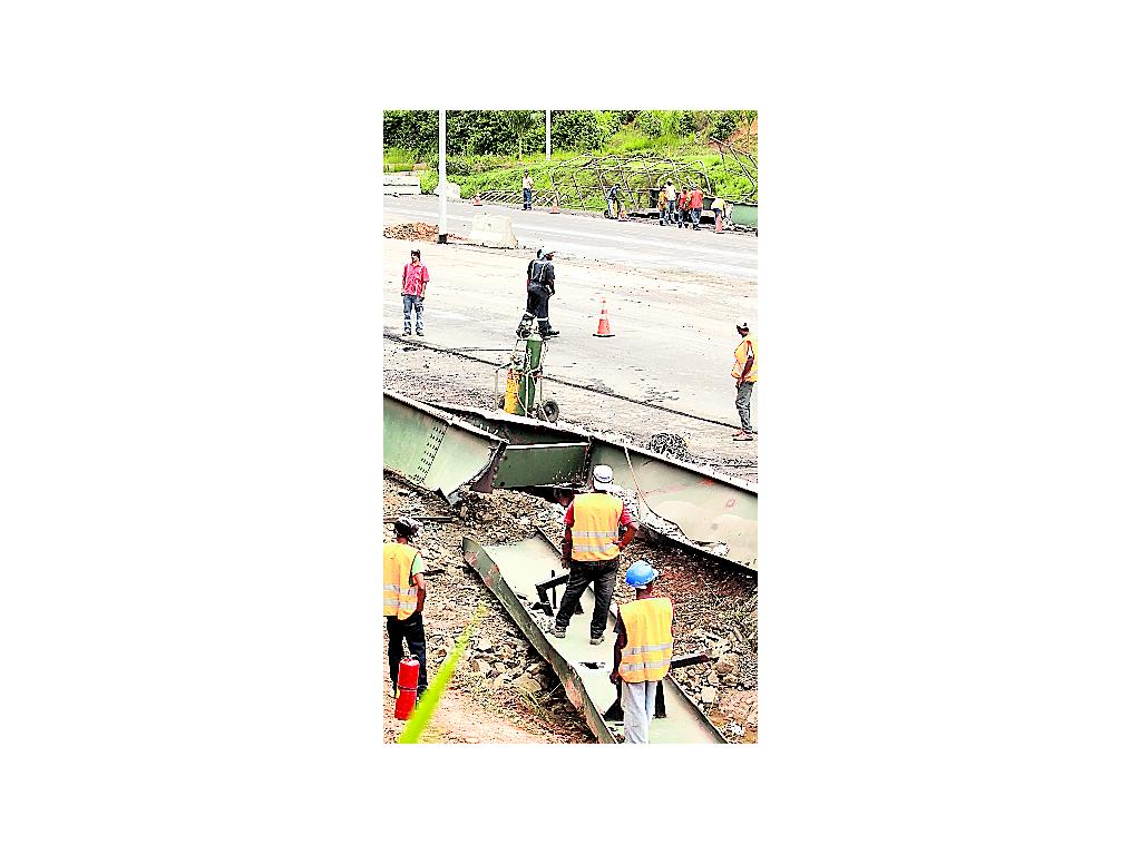 Se construirá otro puente.(Carlos Lemos)