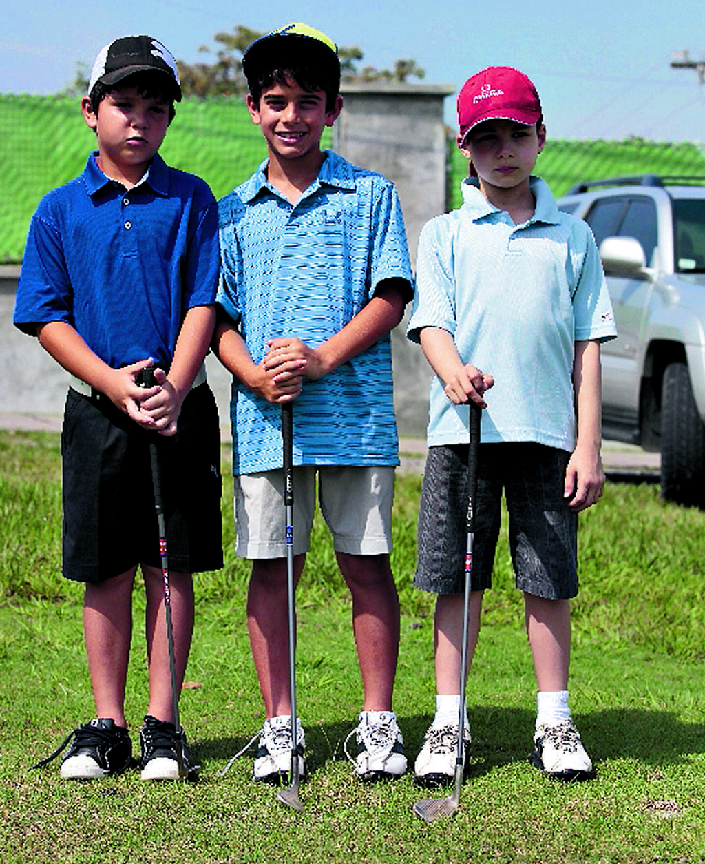 Pequeños. Juan (izq.), Daniel y Antonio.(Anayansi Gamez)