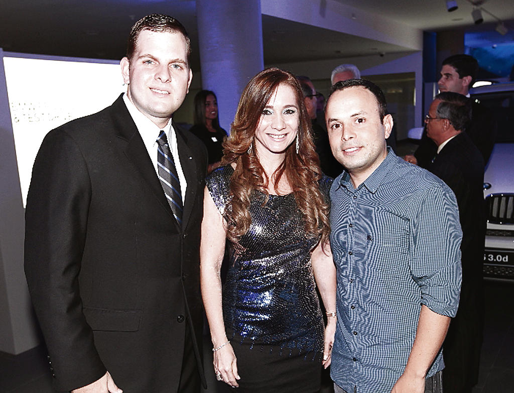 Alejandro Arias, Alessandra de Terán y Jesús Suárez.()