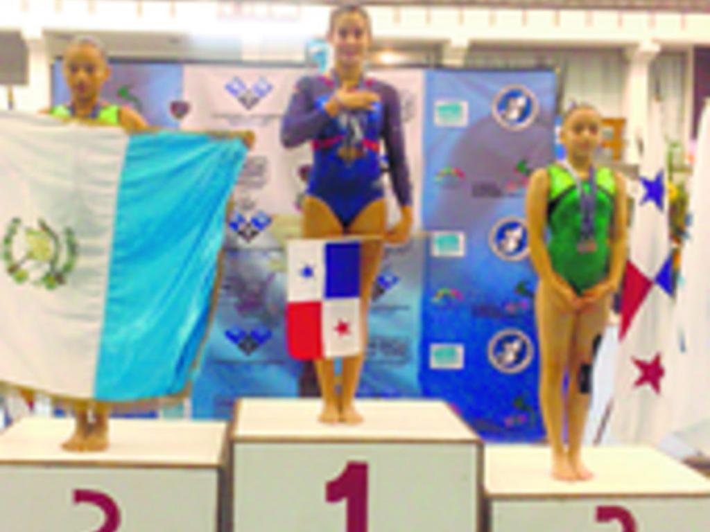Oro en el Campeonato Centroamericano 2013.(Cortesía: Andrés Llanos)