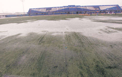 <p>Realidad. Complicado será jugar en esta cancha.</p>