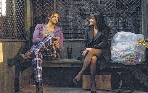 <p>Cómicos. Ashton Kutcher y sus dotes de humorista.</p>