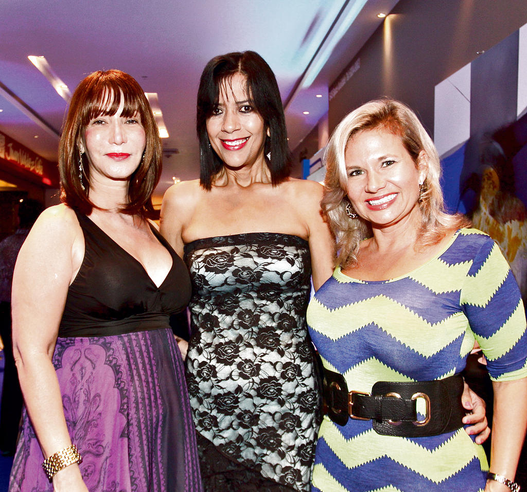 Marta Quintero, Lila Aredondo y Tracy Busch Pate.()