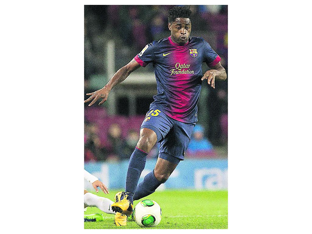 Dudoso. Alexandre Song no lució bien.(EFE)