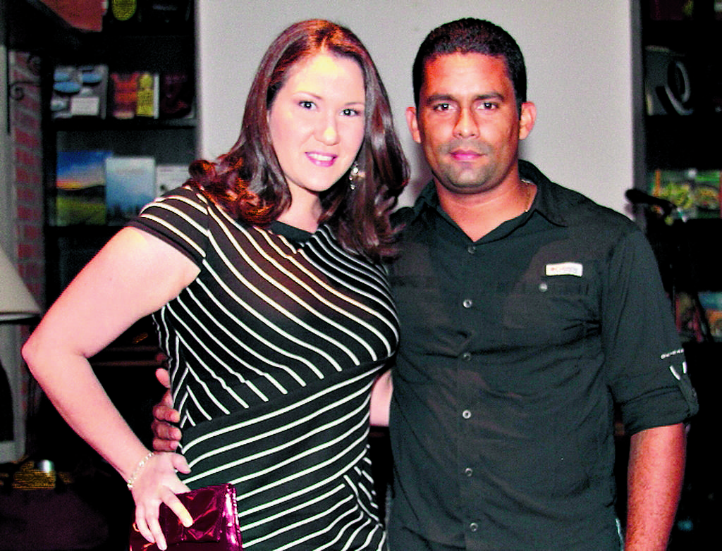 Nancy Moreno y Diógenes Schouwe.()