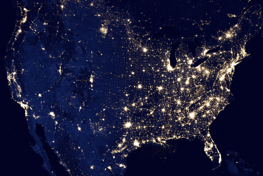 Nueva imagen de la Tierra. Foto: NASA.<br>