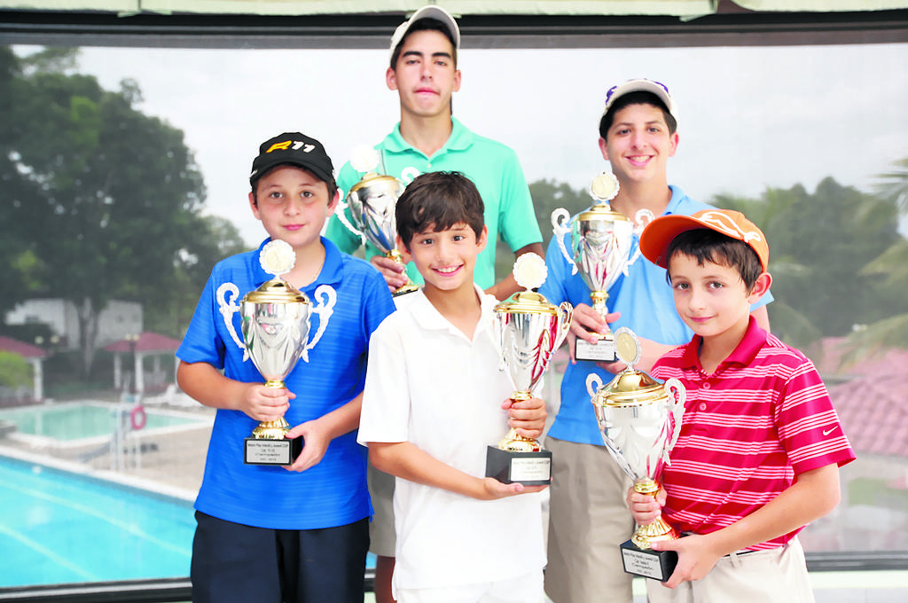 Destacados. Ganadores del Match Play.(Anayansi Gamez)