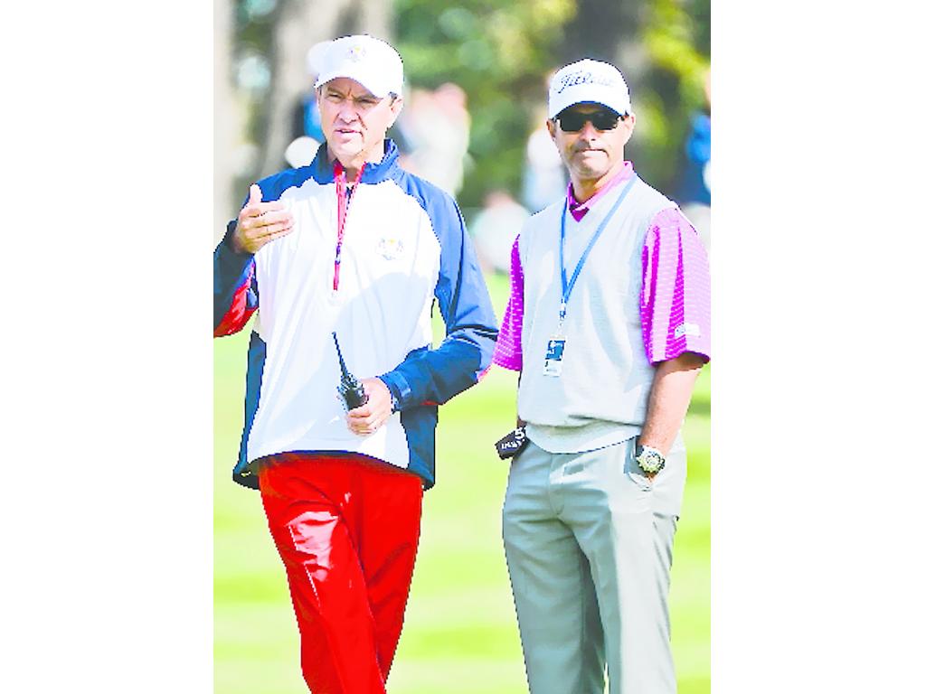 Davis Love III (izq.).(EFE)