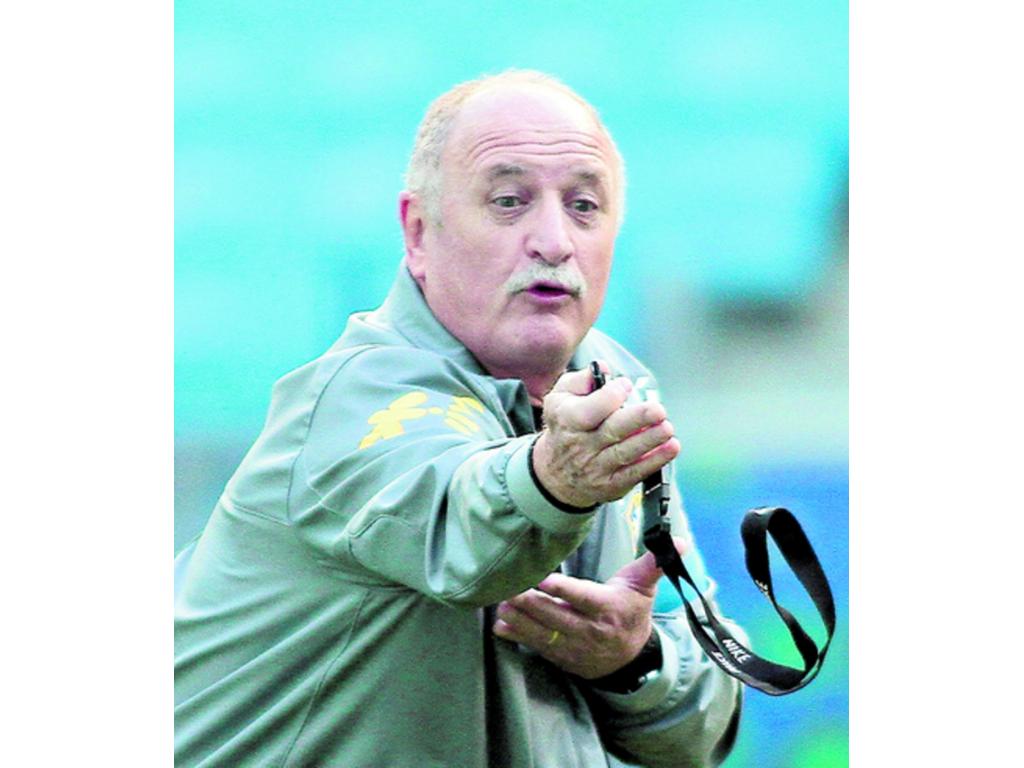 Luiz Felipe Scolari es el técnico de la selección de Brasil.(EFE)