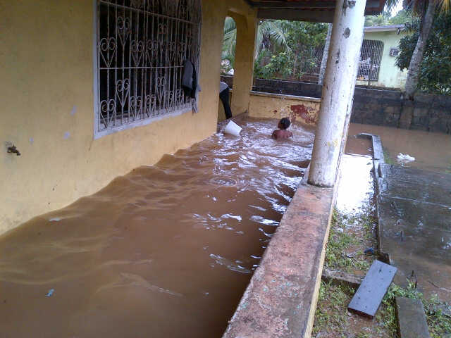 400 casa en Panamá Oeste fueron afectadas producto de las fuertes lluvias. Foto/Archivo.<br>