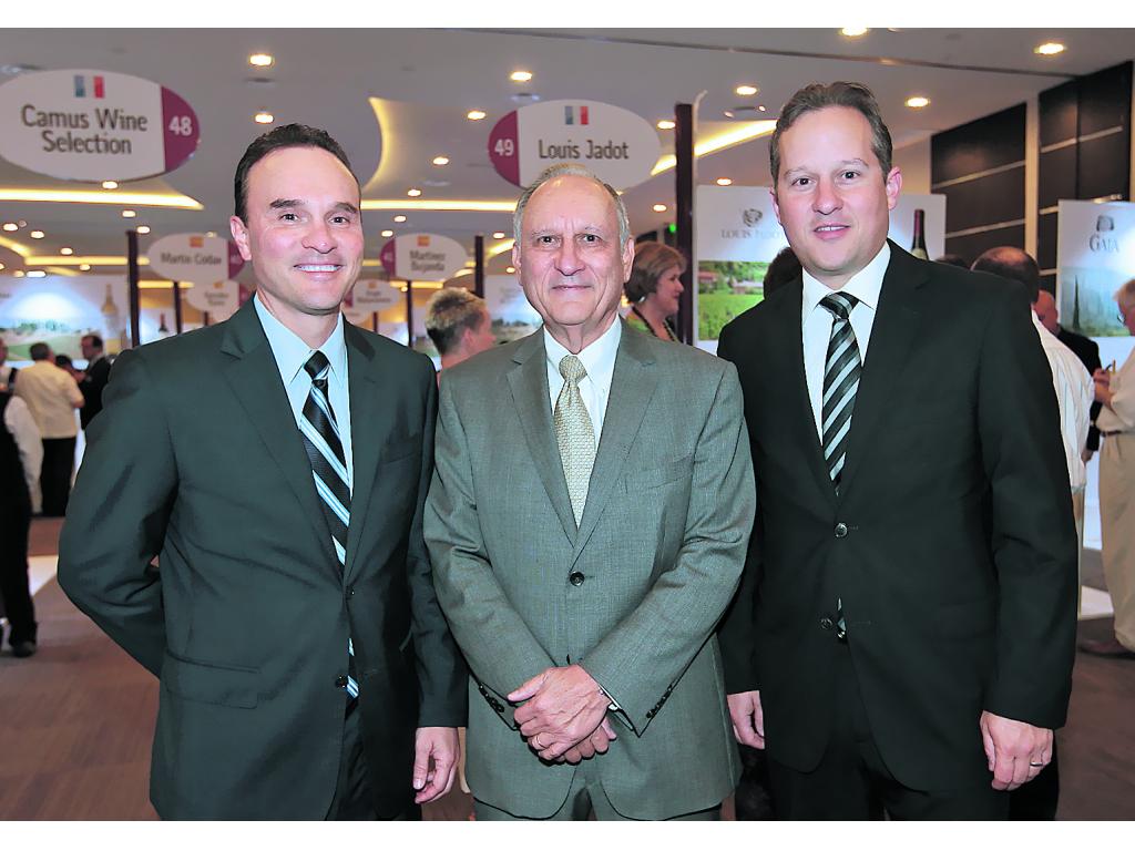 Fernando Motta, Felipe Motta y Ricardo Motta.(Abel Rodríguez)