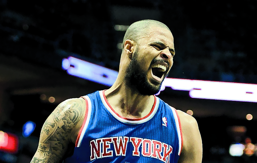 Euforia. Tyson Chandler también está imparable.(AP)