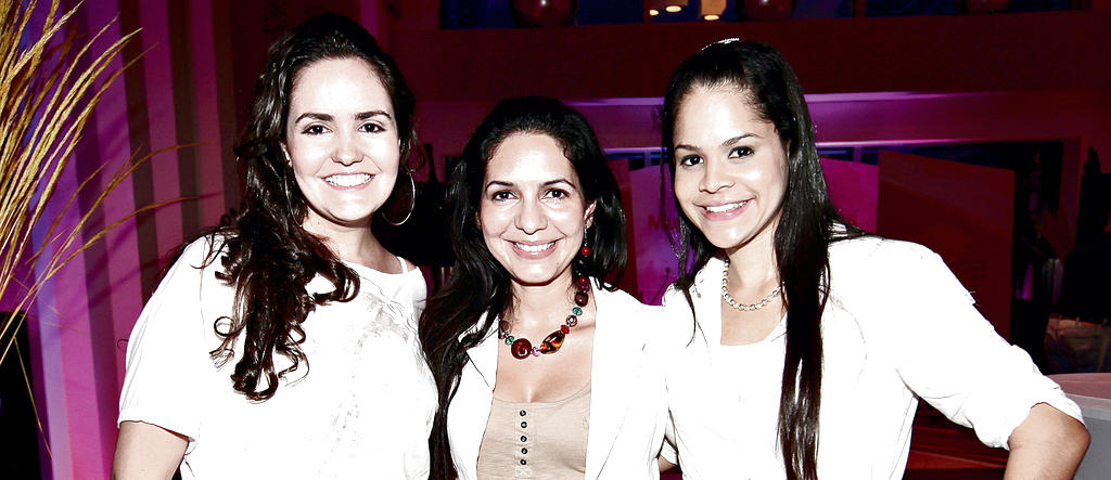Carolina Faria, Lorena Martínez y Darelis Victoria.()
