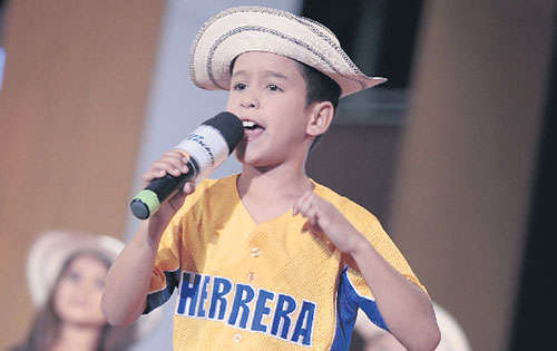 <p>Herrera. Juan Pablo Samaniego desplegó aplausos.</p>