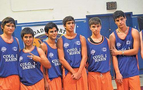 <p>Equipo. Selección sub-18 del Colegio Isaac Rabin.</p>