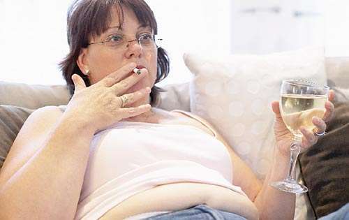 <p>Obesidad. La mayoría tiene malos hábitos alimenticios. </p>