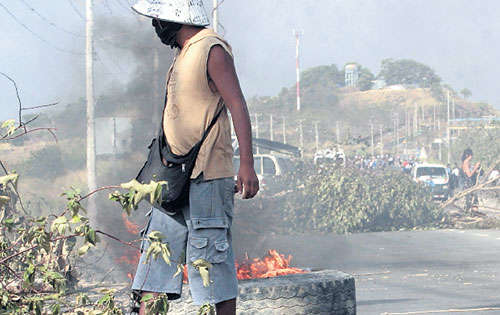 <p>Acción. En Pacora ha habido cierre en los últimos días. </p>