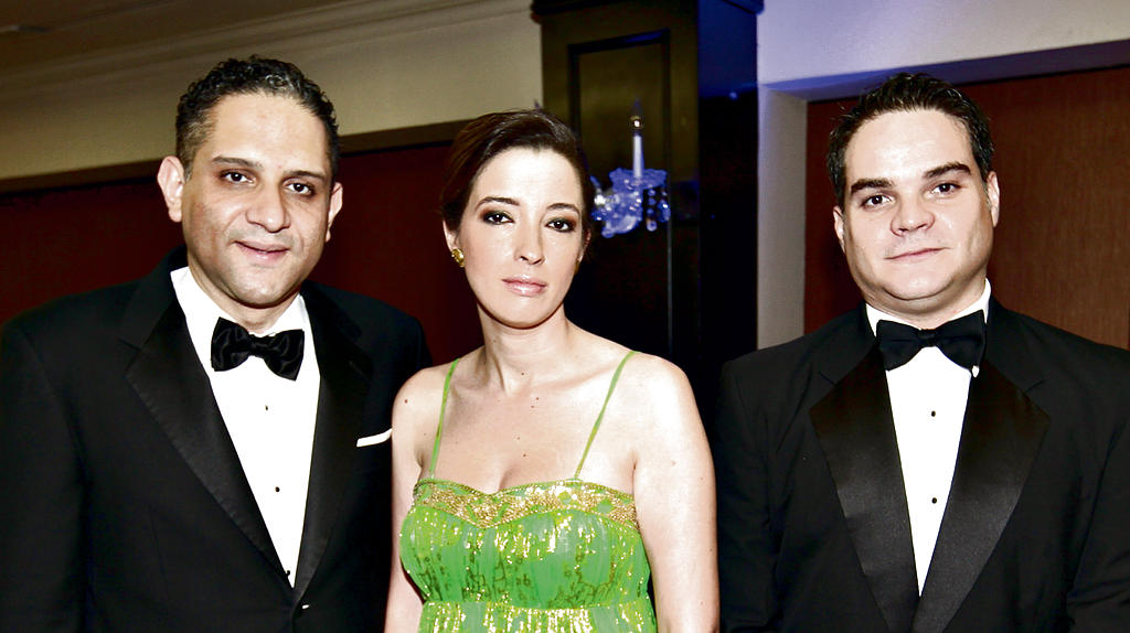 Valentín Solís, Margarita García de Paredes y Juan Francisco Orillac.()