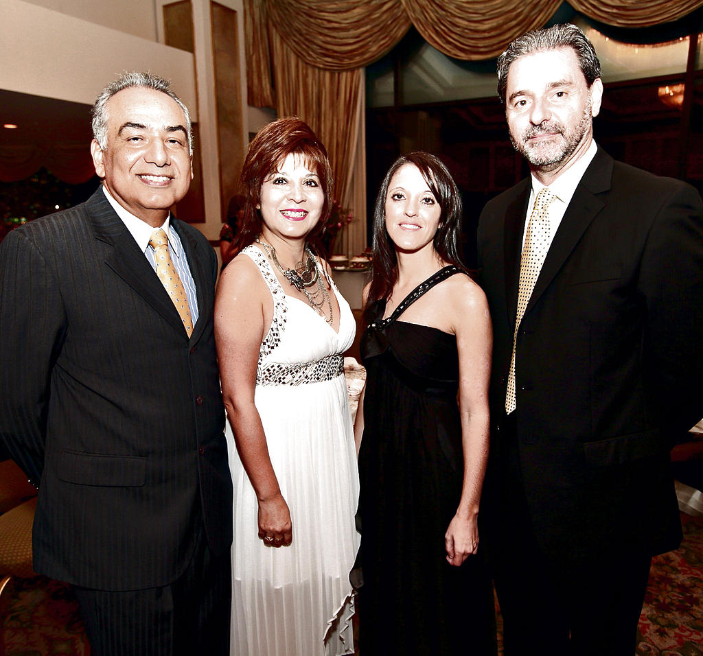 William Díaz, Noela Pantoja, Gimena Hernández y Alejandro Herrero.()
