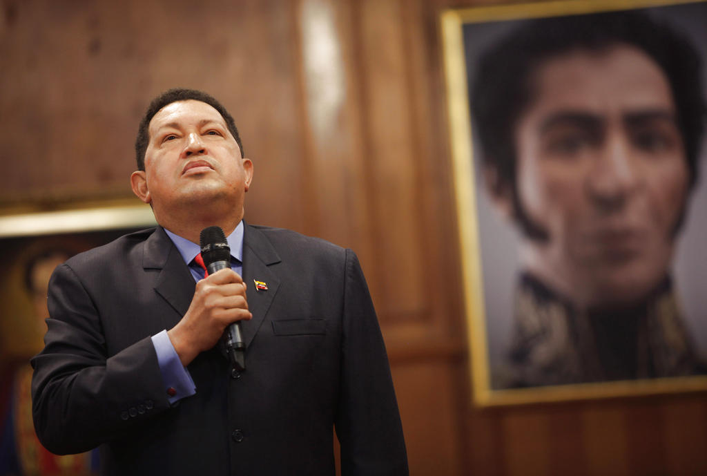 Presidente venezolano, Hugo Chávez Frías. AP<br>