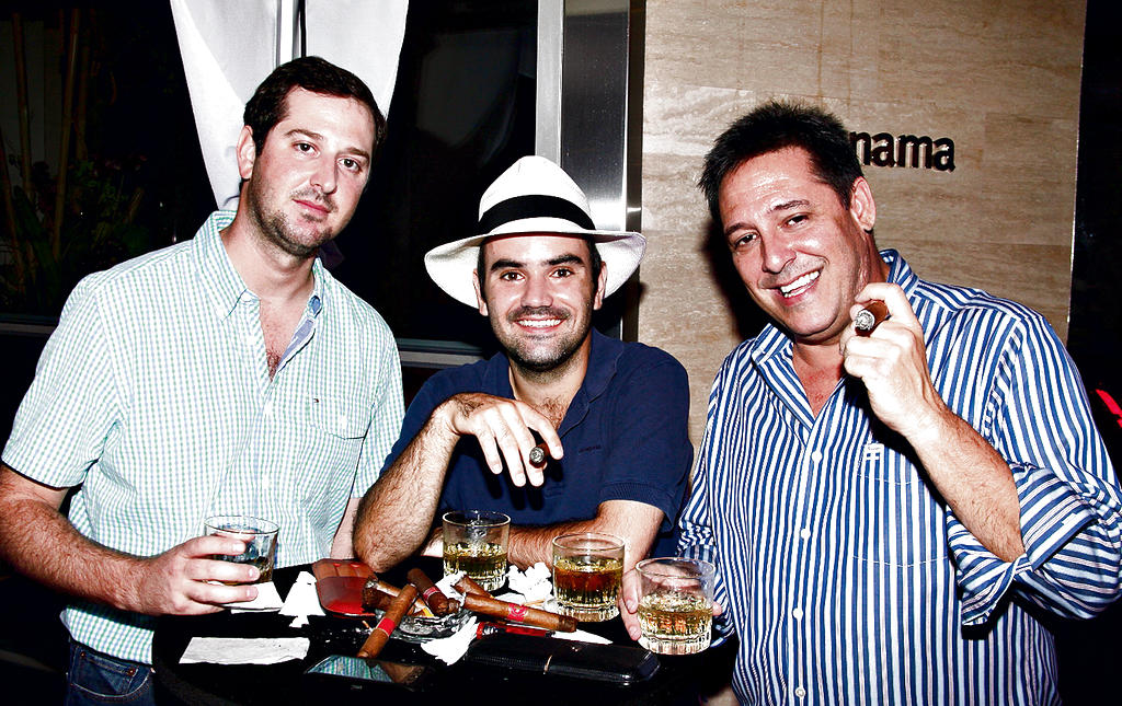 Guillermo De Roux, Benjamín Padilla y Luis Damián Alonzo.()