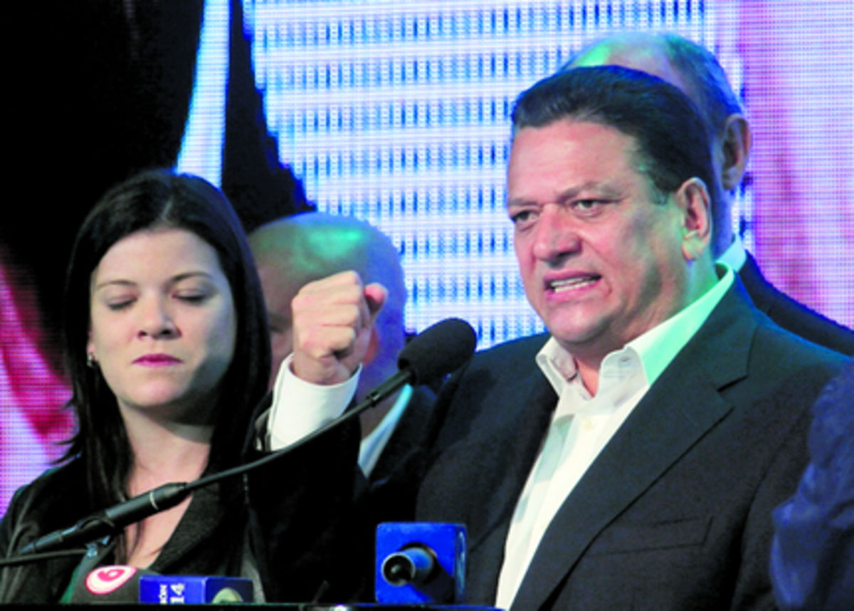 El candidato del partido Liberación Nacional, Johnny Araya.(EFE)