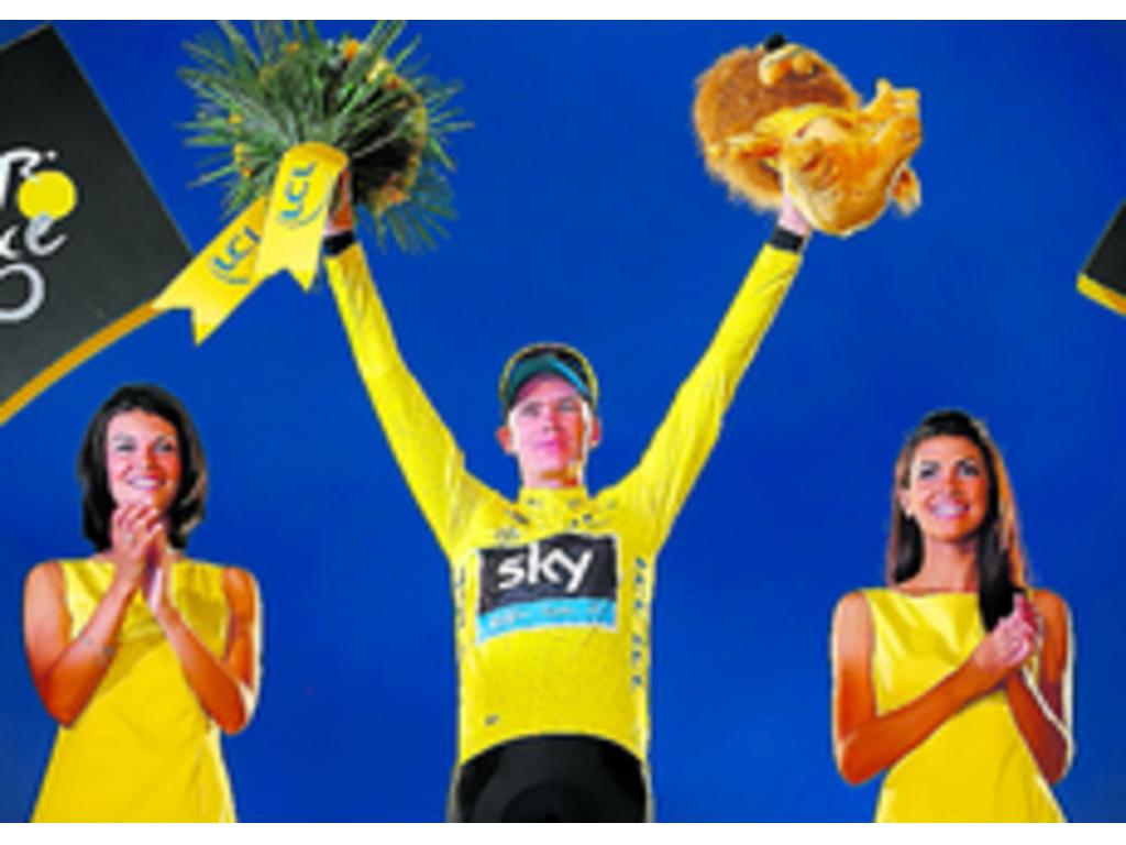 La victoria del británico Chris Froome en la centésima edición del Tour de Francia también fue celebrada en Kenia. Y es que en este país africano nació el primer mentor de Froome, David Kinjah. (AP)