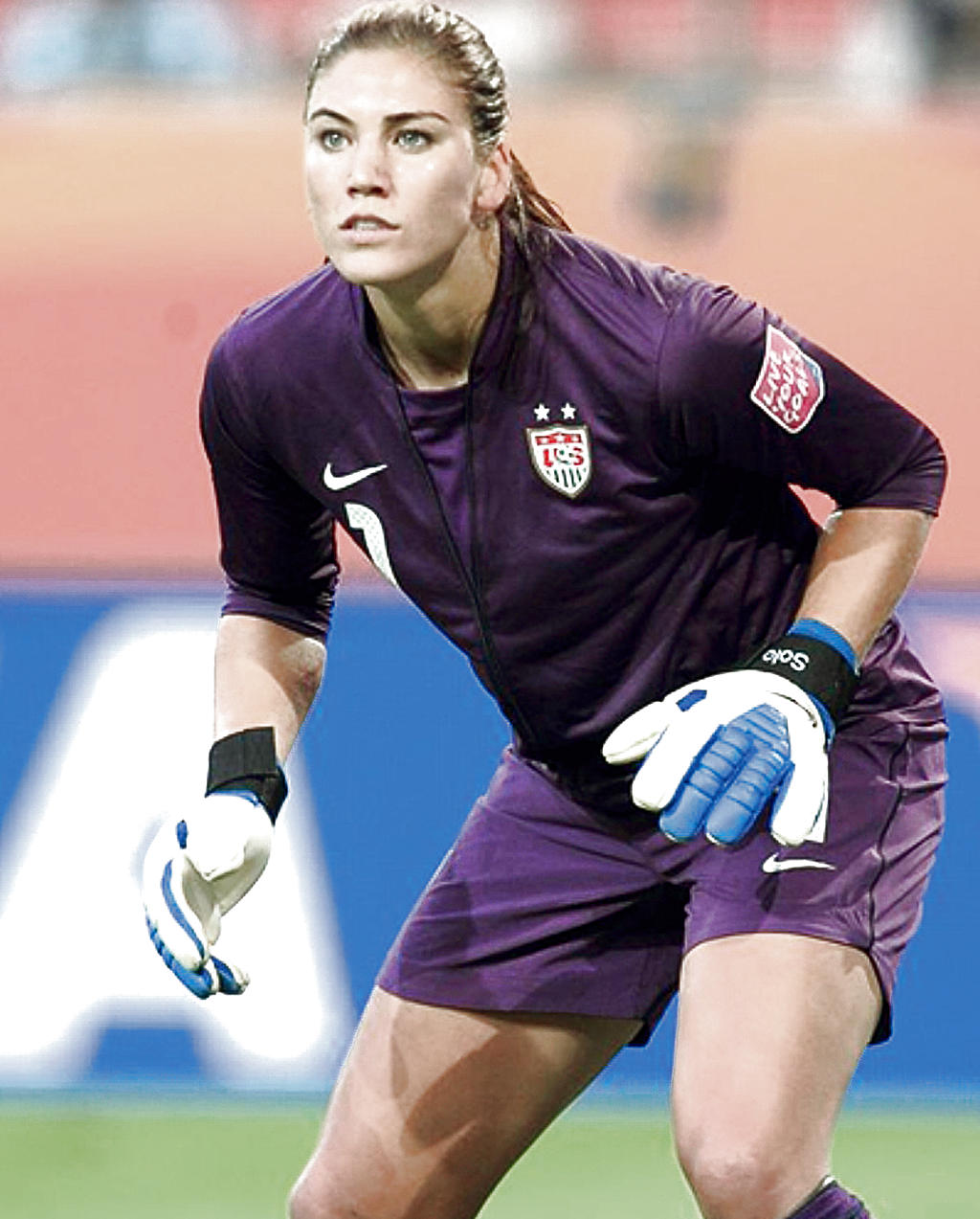 Seducción. Hope Solo, arquera del equipo de fútbol de Estados Unidos.()