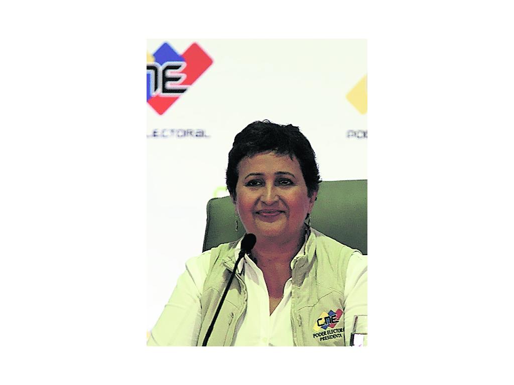 Tibisay Lucena: La participación fue de 80.94%.(EFE)