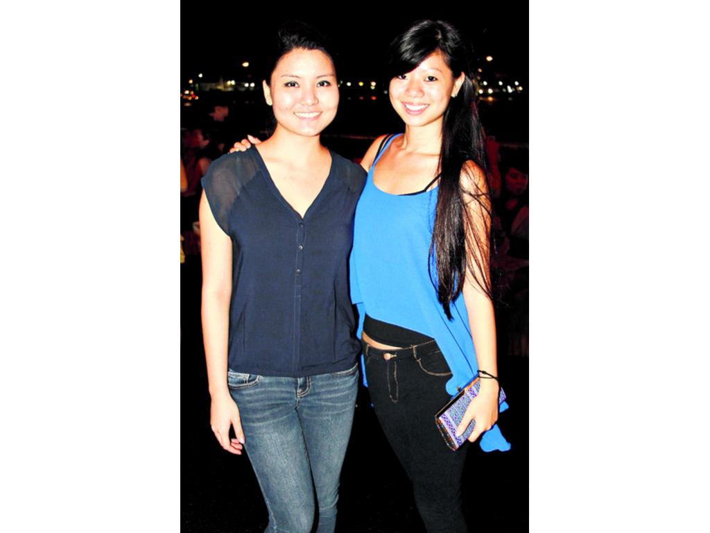 8. Karina Liu y Ángela Sung.