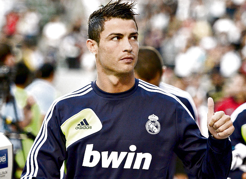 Estrella. Cristiano Ronaldo encabeza el equipo del Madrid.()