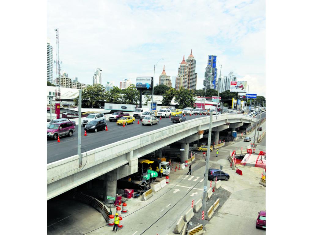 La nueva intersección Omar Torrijos con Avenida Nacional.