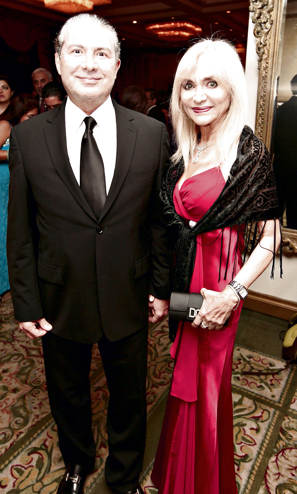 Roberto Henríquez y Penny de Henríquez.()