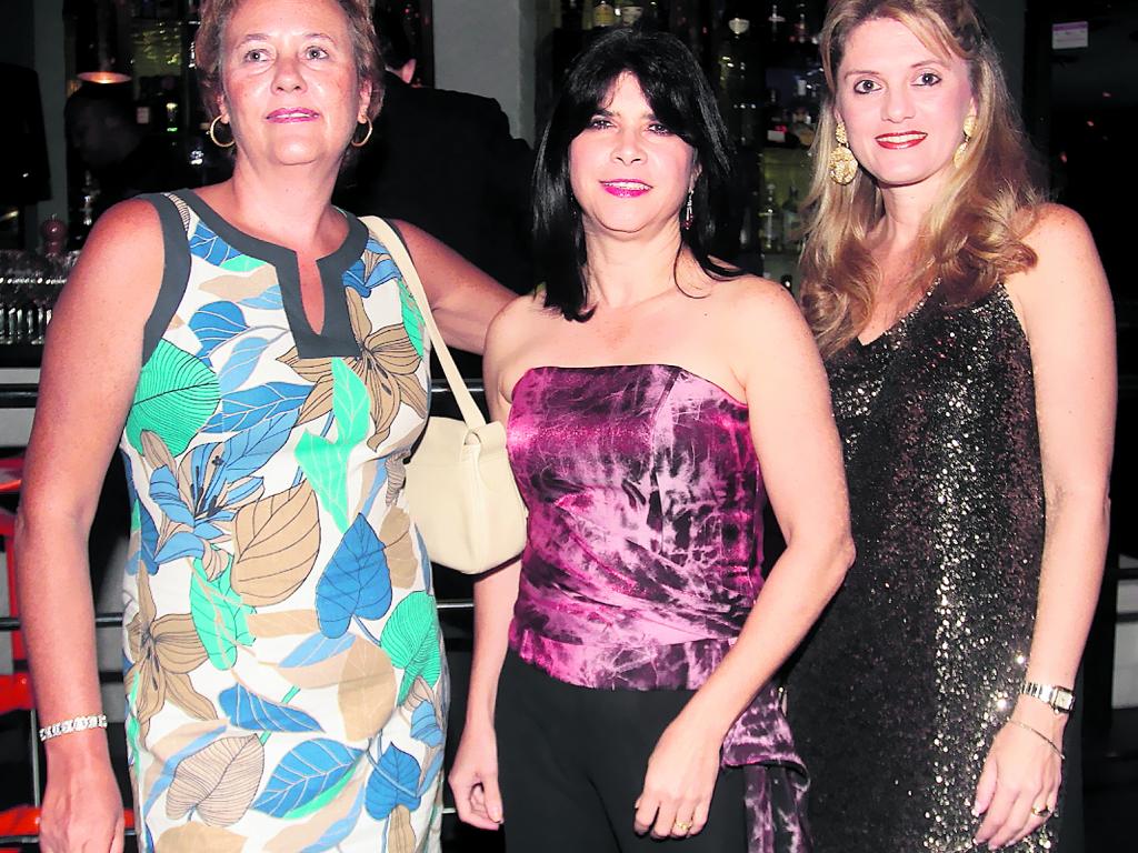 María José Martínez, Mayra de Tejada y Natasha Chevalier.()