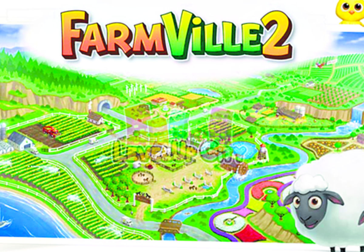 Permite a los usuarios manejar una granja virtual y en ella plantar, criar y cosechar cultivos, árboles y animales domésticos. Además, los agricultores pueden añadir vecinos.
