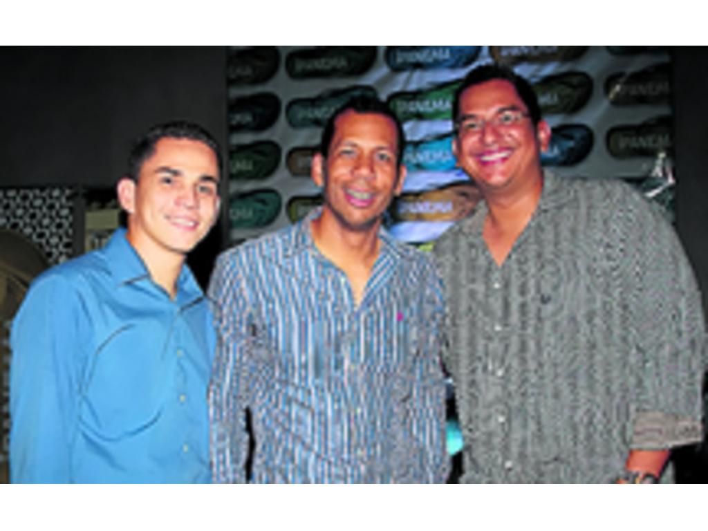 5. Neftalí Macías, José Félix Cano y Dany Gutiérrez.