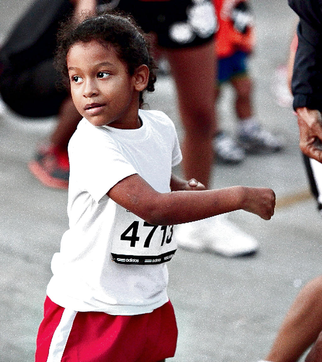 Niñas y niños, sin distinción, participaron de esta gran carrera a beneficio de Fanlyc.()