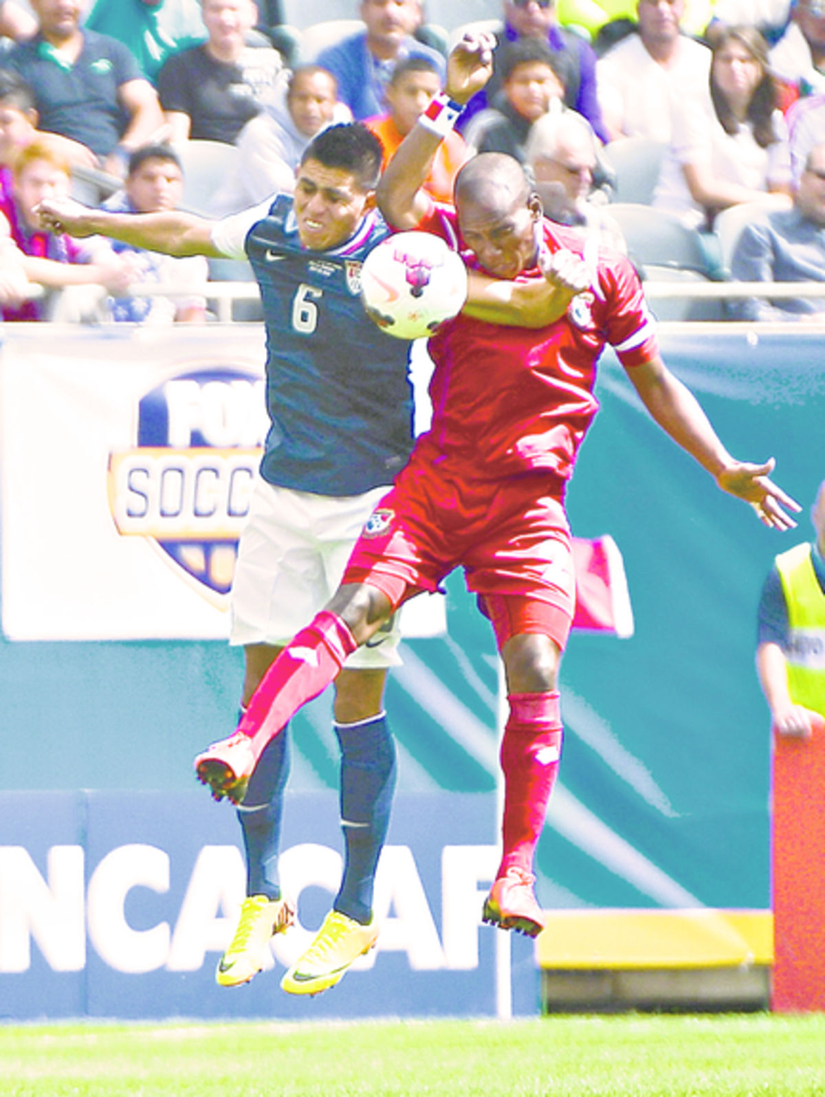 Imagen de la derrota de Panamá en la final de la Copa Oro 2013.(Archivo)