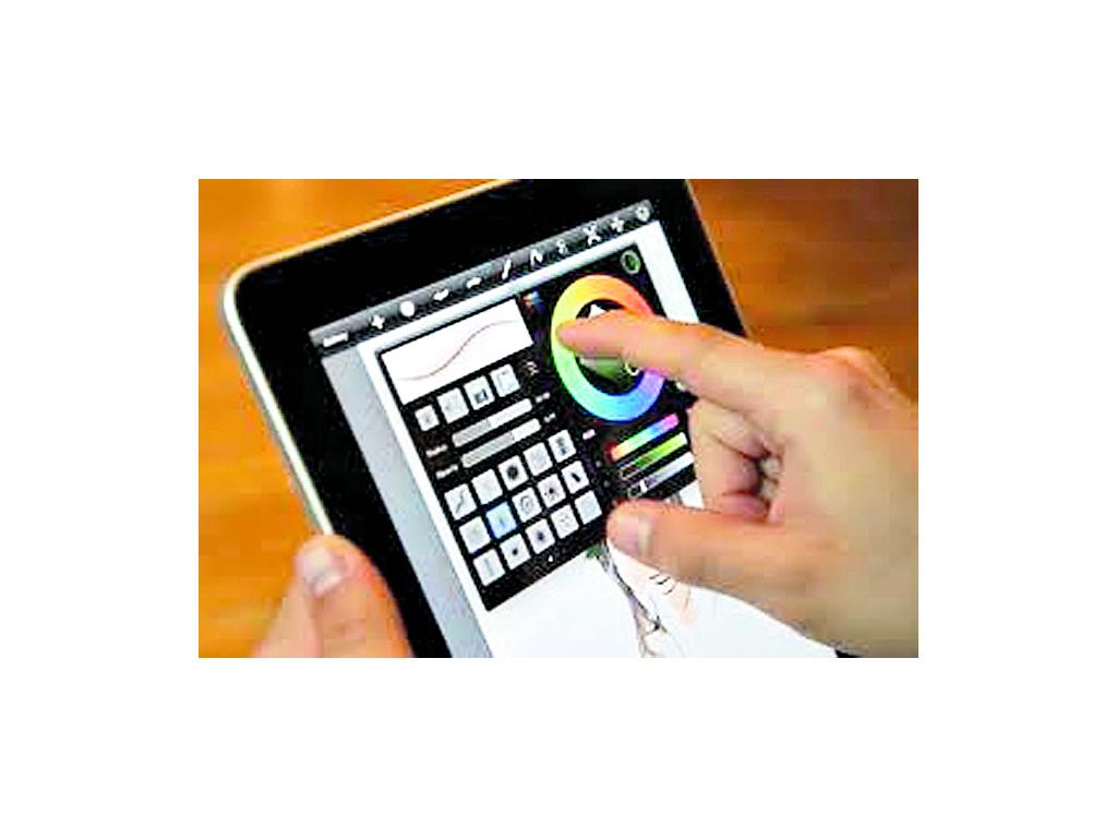 Esta aplicación no es solo un programa para dibujar en tu iPad, es casi un ilustrador para dispositivos móviles, inclusive domina layers (capas) y tiene una interfaz amigable.()