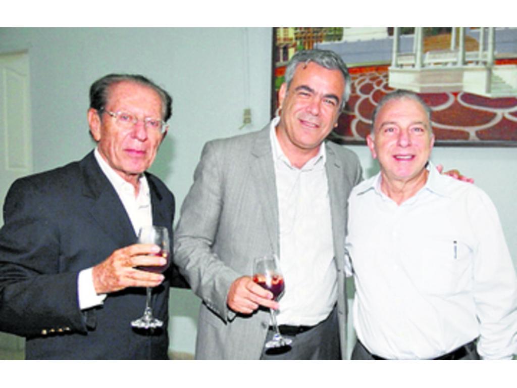 5. Ramy Attie, Samuel Israel y Alberto Attie.