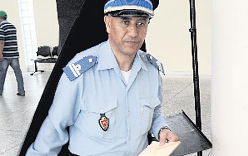 <p>Los policías también votaron. </p>