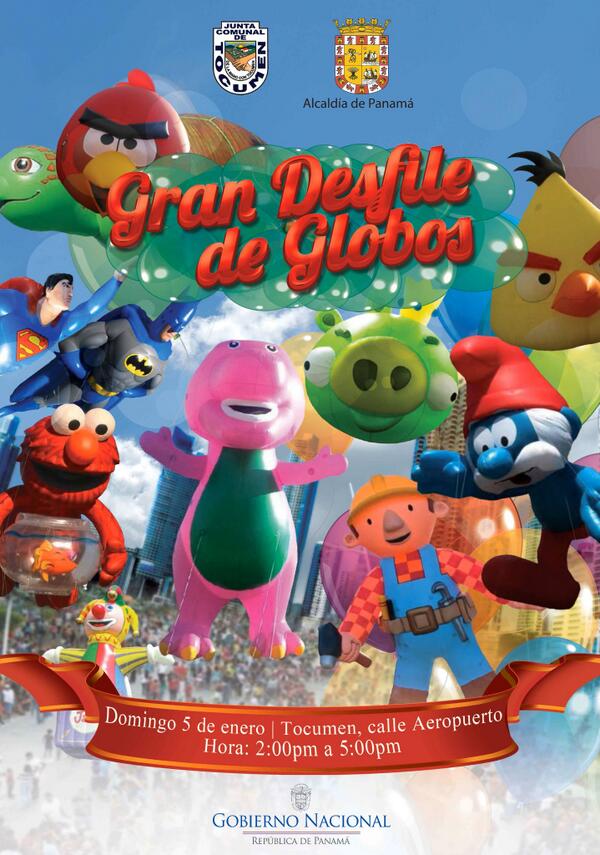 Desfile de globos. Foto/Cortesía <br>